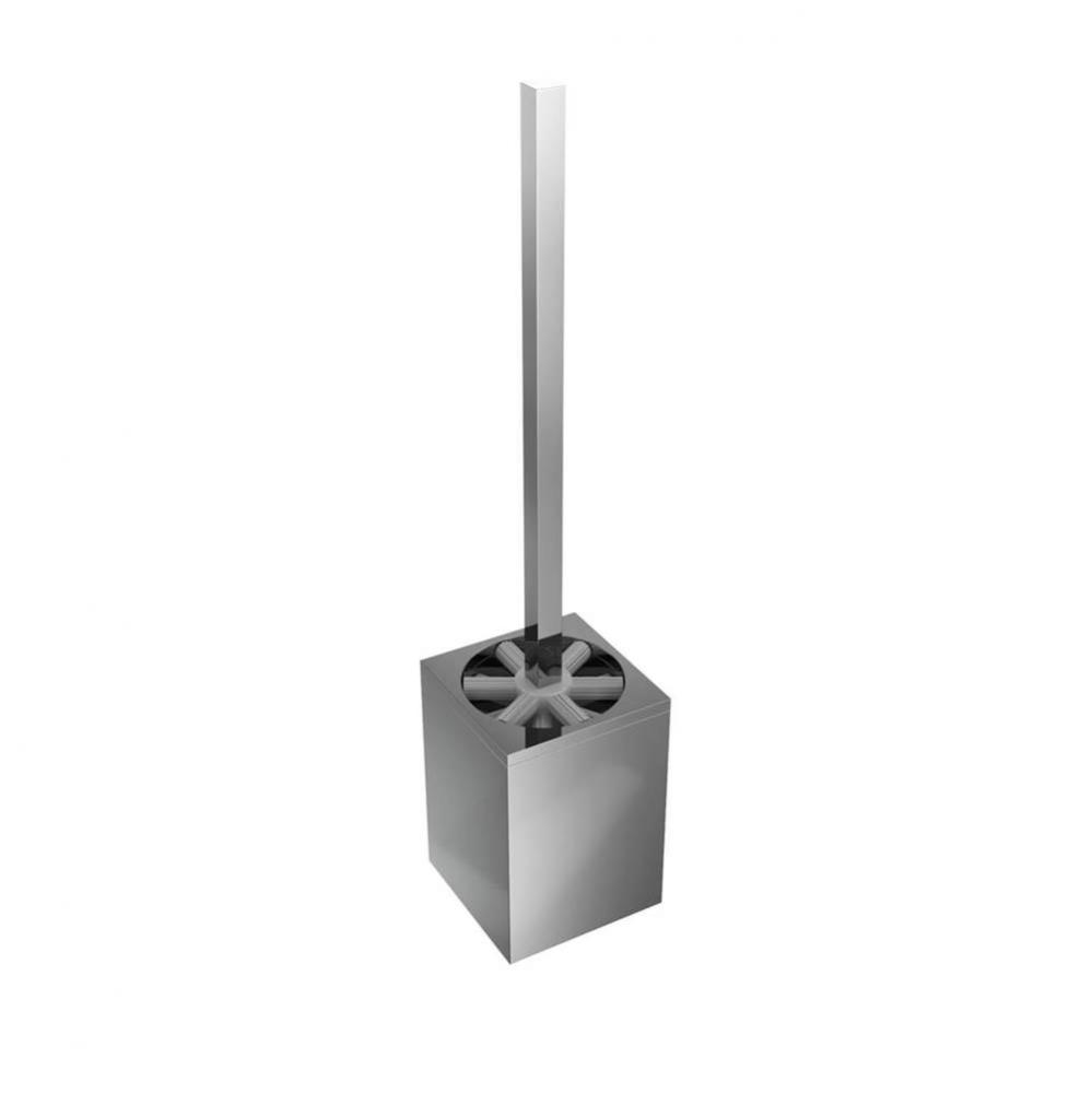 Cinder Free-Standing Toilet Brush - Chrome