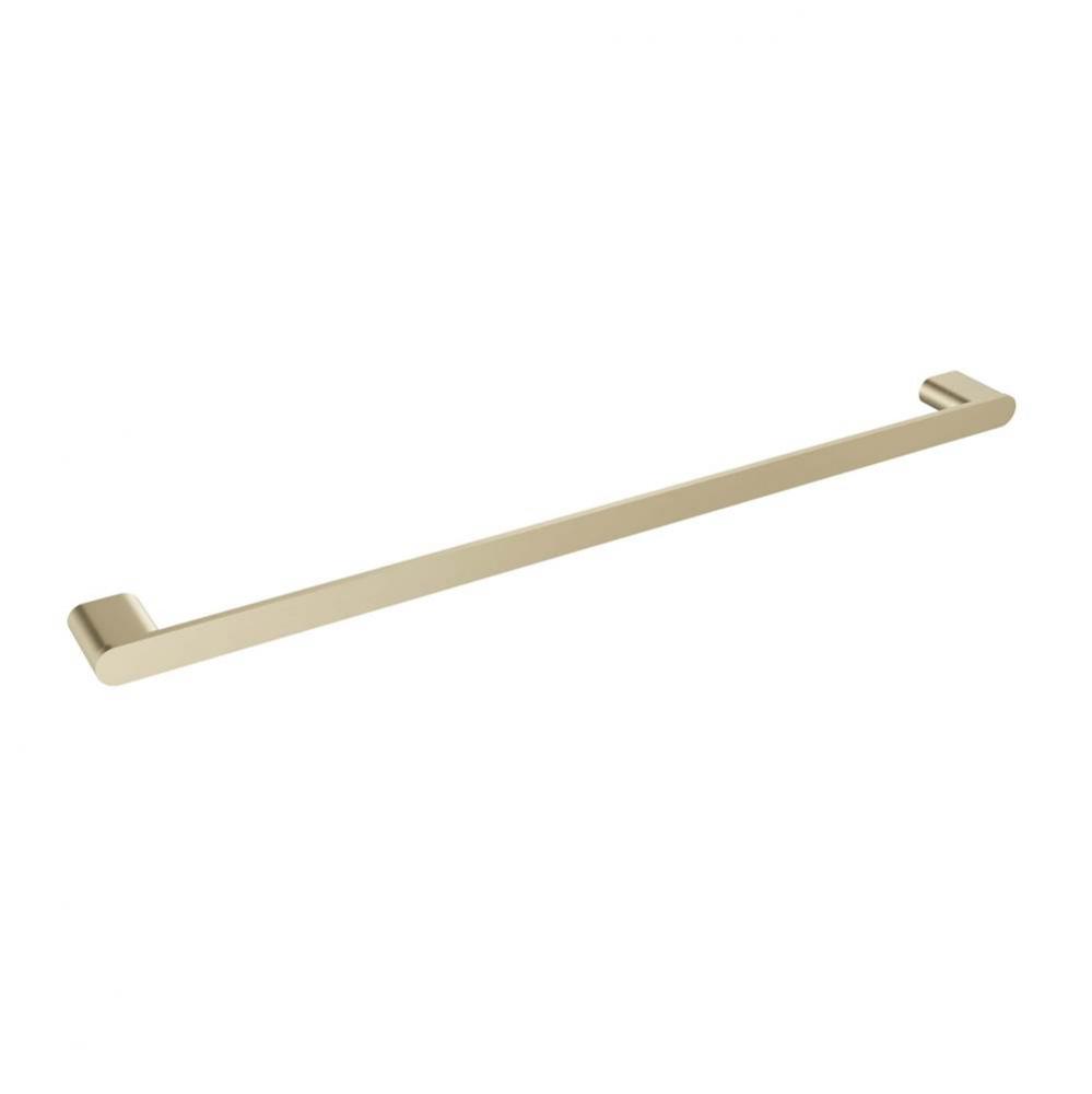 Flow 24'' Towel Bar - Brushed Gold Light