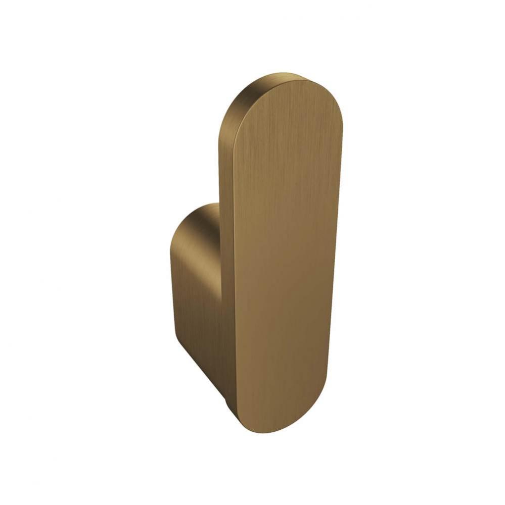 Flow Towel Hook - Brushed Gold Dark