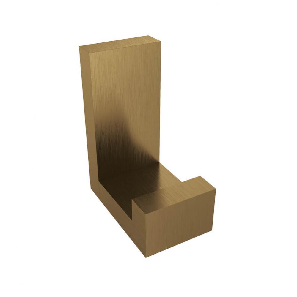 Fire Towel Hook - Brushed Gold Dark