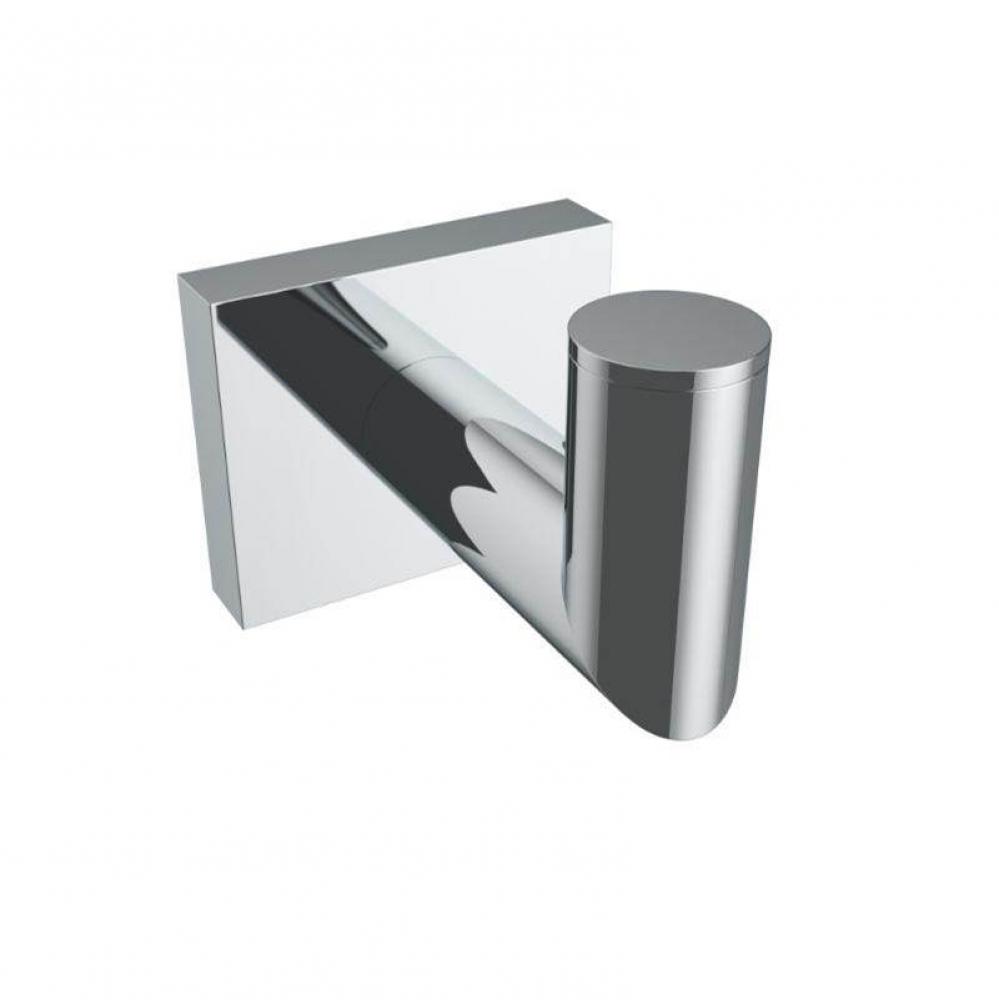 Crater Double Towel Hook - Chrome