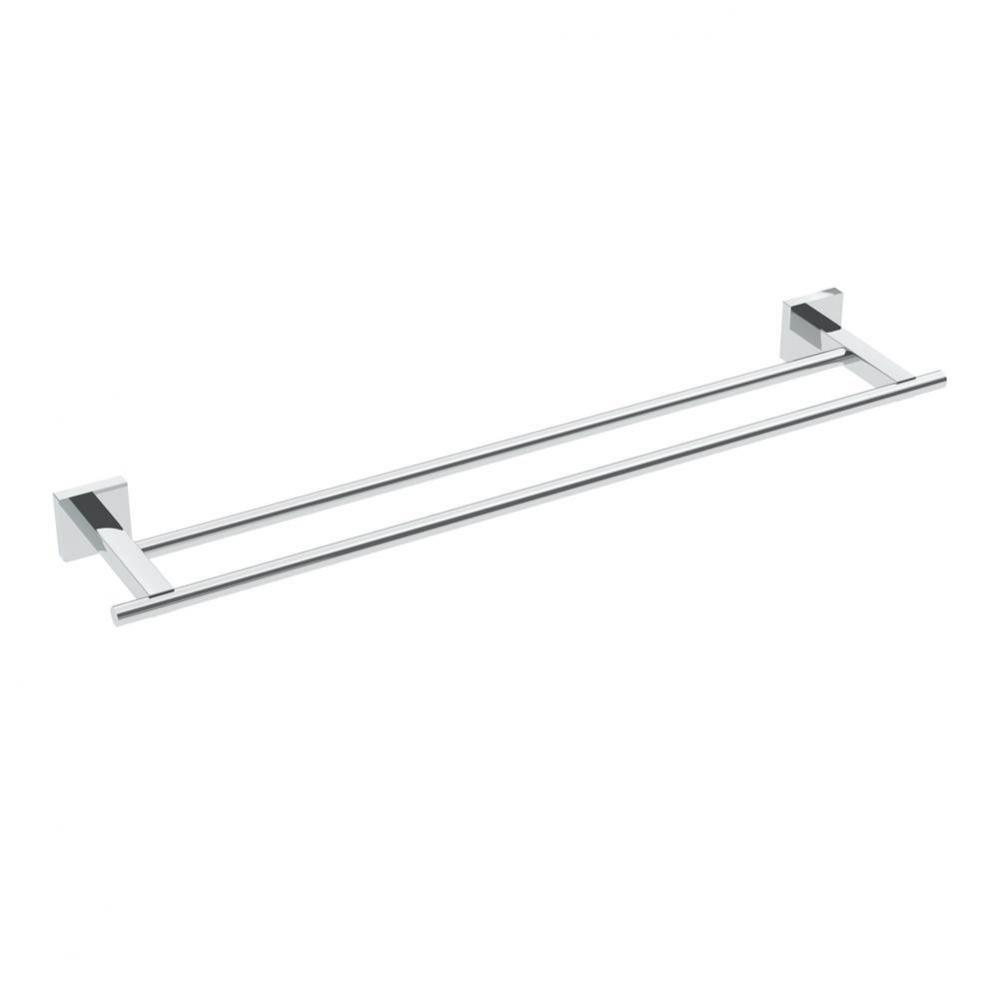 Heat 24'' Double Towel Bar - Chrome