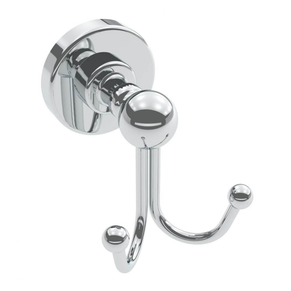 Ember Double Towel Hook - Chrome