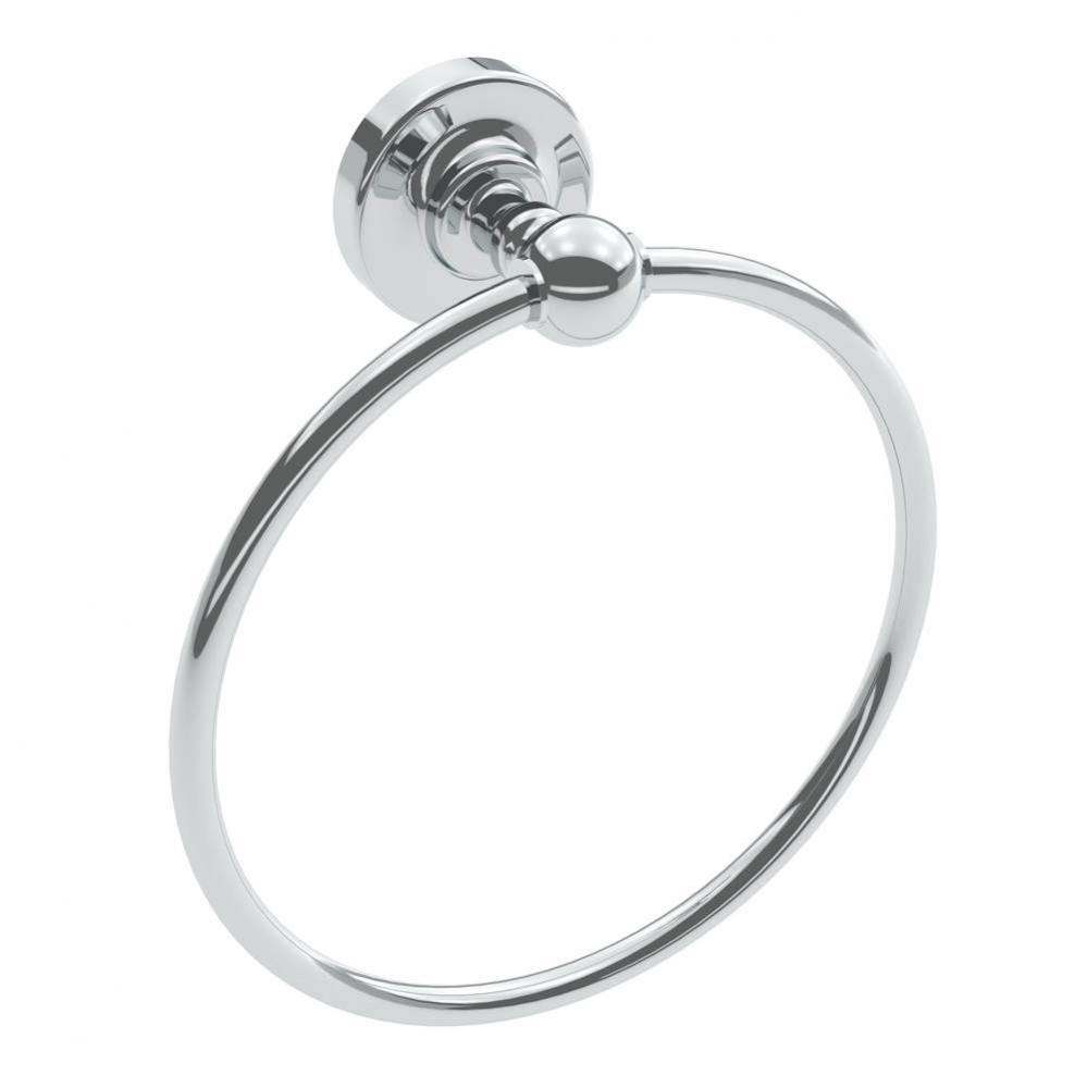 Ember Towel Ring - Chrome