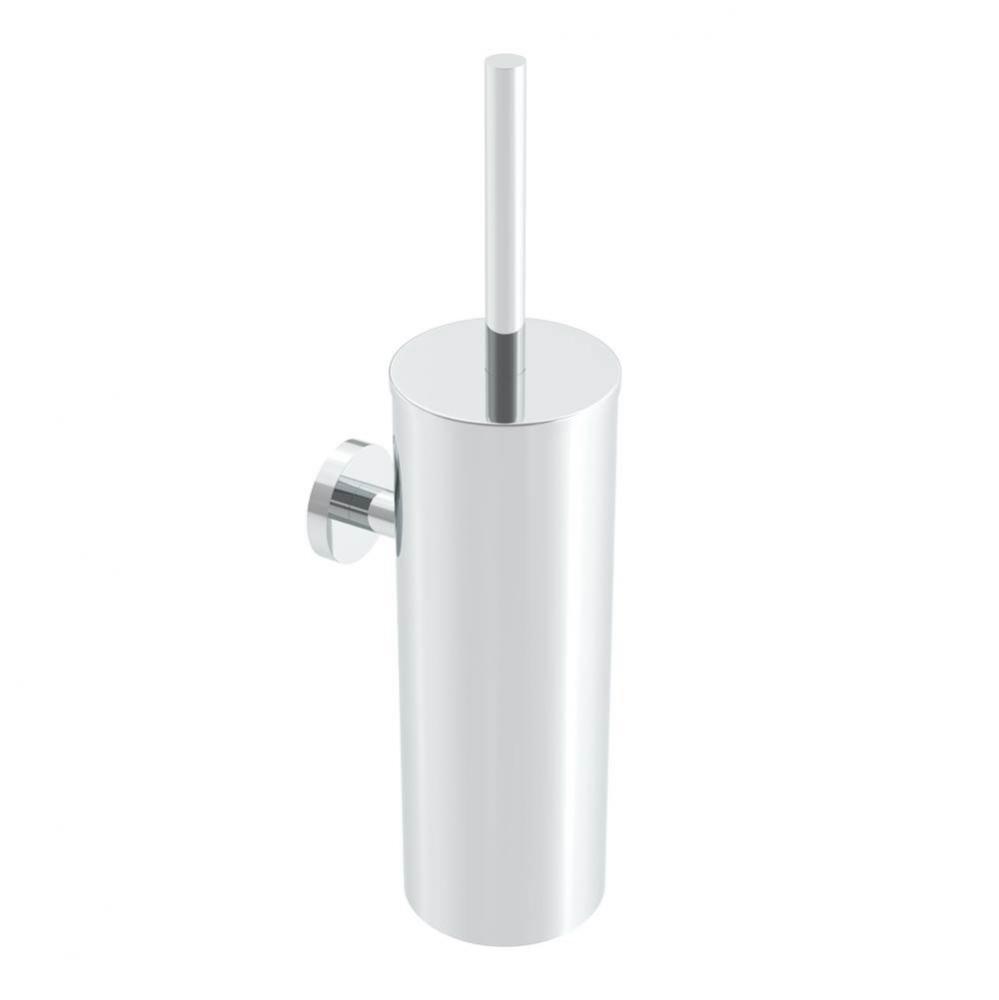 Wall-Mounted Toilet Brush - Chrome