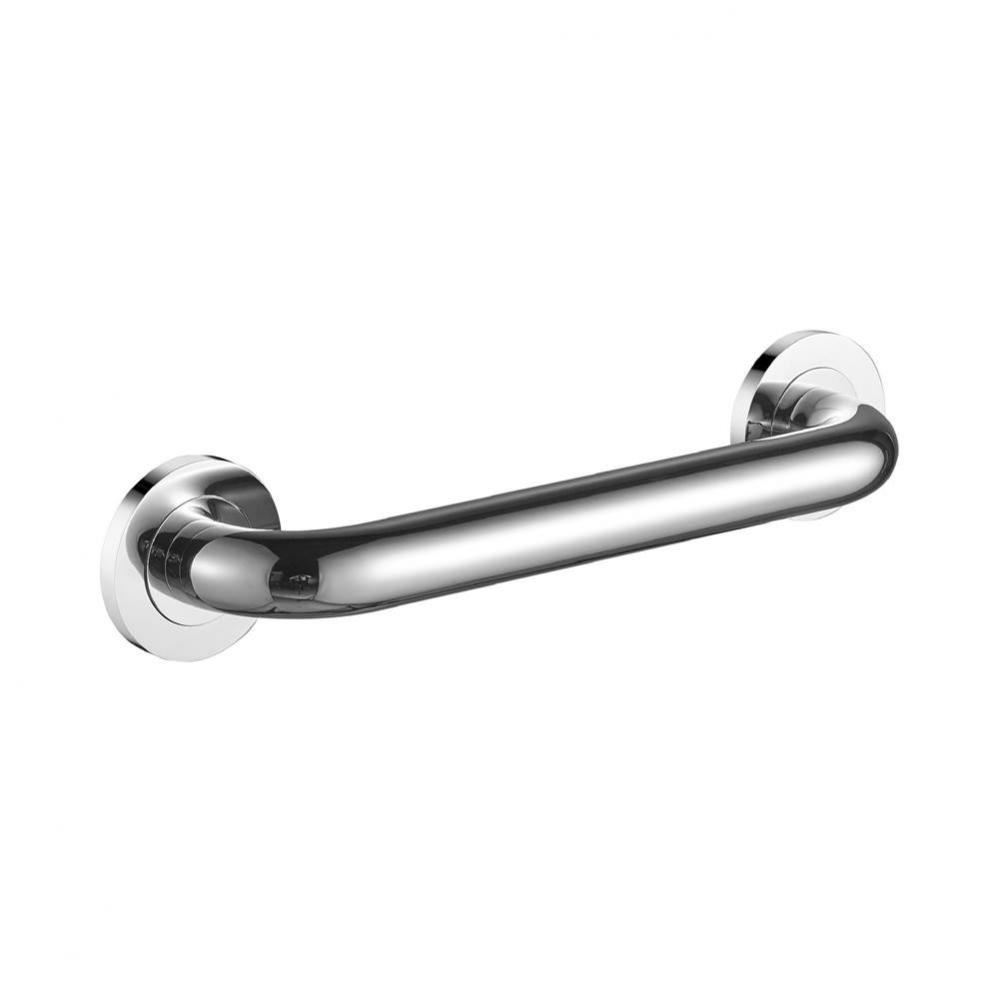 12'' Round Grab Bar - Chrome