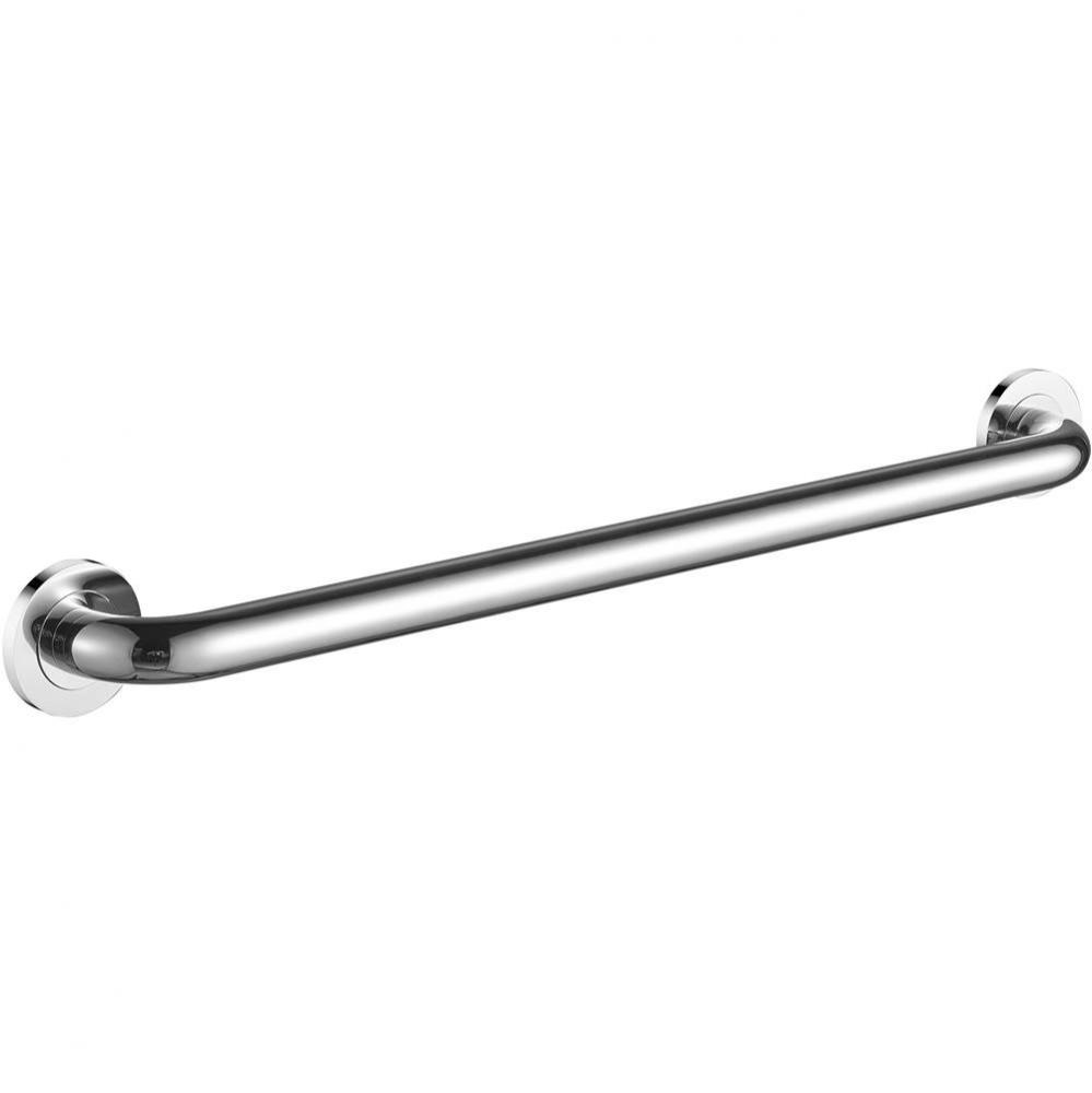 30'' Round Grab Bar - Chrome