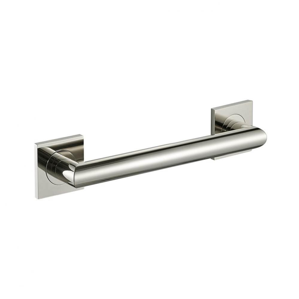 12'' Crater Grab Bar - Polished Nickel