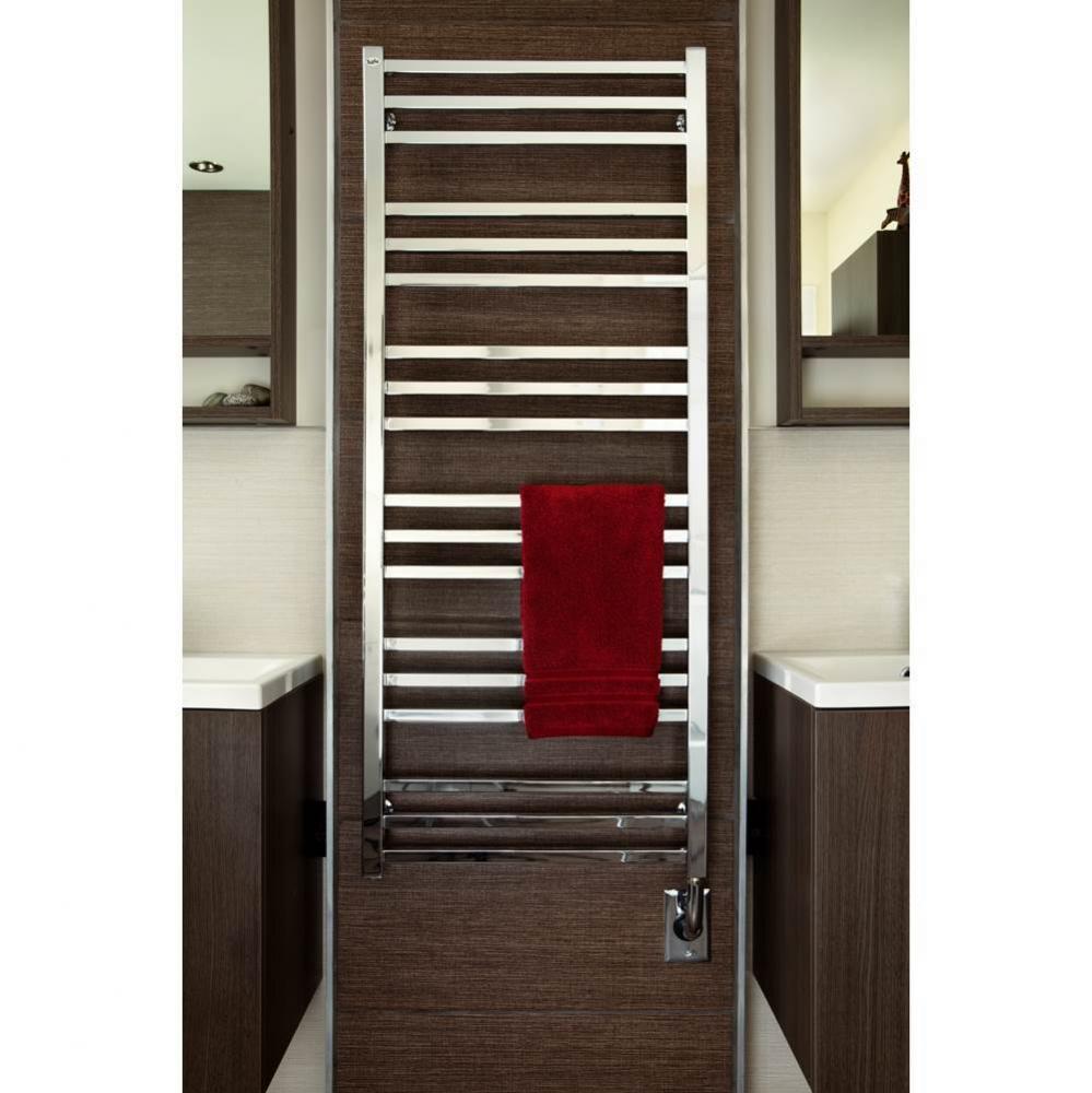 19.5''x47.5'' Avento Electric Hardwired Towel Warmer - Chrome