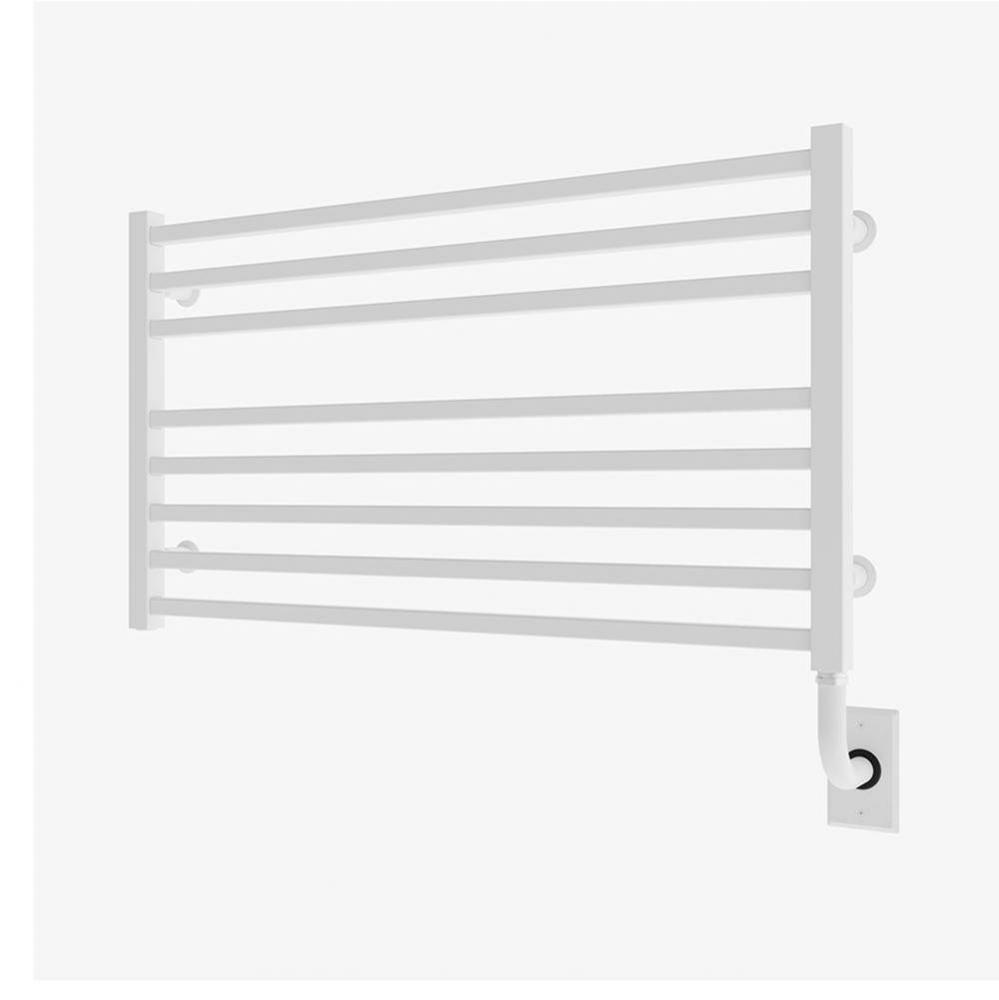 35.5''x19'' Avento Hydronic Towel Warmer - Matte White