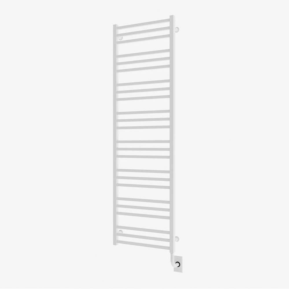 19.5''x64'' Avento Electric Plug-In Towel Warmer - Matte White