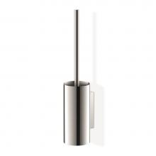 ICO Bath Z40026 - 17.5'' x 3.5'' Linea Toilet Brush Wall Mounted - Chrome