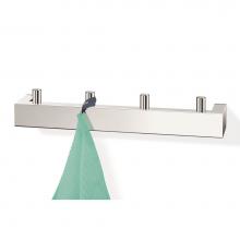 ICO Bath Z40035 - 10.5'' x 2'' Linea Towel Hook Rail Wall Mounted - Chrome