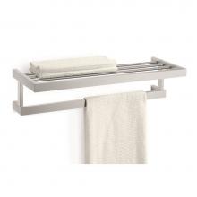 ICO Bath Z40372 - 6'' x 24.25'' x 9'' Linea Towel Shelf - Stainless Steel