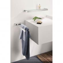 ICO Bath Z40384 - 18.5'' x 5'' Linea Bathroom Shelf - Stainless Steel