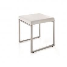 ICO Bath Z50632 - WHILE STOCKS LAST - 18'' x 15.75'' x 15.75'' Cenius Stool - Stainles