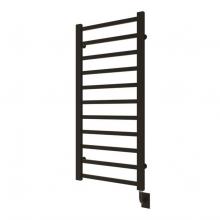 ICO Bath W7045 - 23.5''x50.5'' Milano Electric Hardwired Towel Warmer - Matte Black