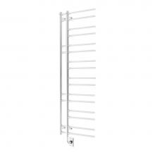 ICO Bath H91703 - 19.5''x60.5'' Ortona Hydronic Towel Warmer - Chrome