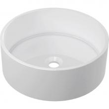 ICO Bath B9611 - Bassini Vessel Sink - Gloss White