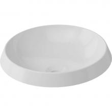 ICO Bath B9811 - Rossini Round Vessel Sink - Gloss White