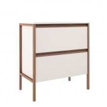 ICO Bath BT1005.MW - Tempo 31'' Two Drawer Freestanding Vanity - Matte White