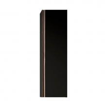 ICO Bath BT1009.MB - Tempo Left/Right Hand Wall Cabinet - Matte Black