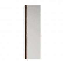 ICO Bath BT1009.MW - Tempo Left/Right Hand Wall Cabinet - Matte White