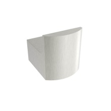 ICO Bath V4234 - Flow Towel Hook - Brushed Nickel