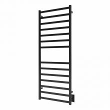 ICO Bath K6055W - 24''x60'' Kontour Square Electric Hardwired Towel Warmer - Matte Black