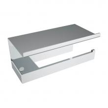 ICO Bath V3053 - Cinder Toilet Paper Holder With Shelf - Chrome