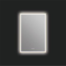 ICO Bath IE1124.BB - Eden 24'' x 36'' LED Mirror - Brushed Bronze