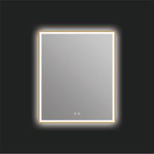 ICO Bath IE1130.BG - Eden 30'' x 36'' LED Mirror - Brushed Gold