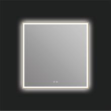 ICO Bath IE1136.BB - Eden 36'' x 36'' LED Mirror - Brushed Bronze