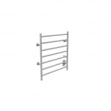 ICO Bath K4014W - 24''x27'' Kontour Linear Electric Hardwired Towel Warmer - Brushed Nickel