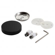 ICO Bath V0005 - Glass Mounting Kit (Ember, Glow, Lava, Summit) - Matte Black