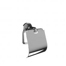 ICO Bath V2053 - Magma Toilet Paper Holder With Cover - Chrome