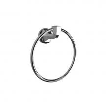 ICO Bath V2313 - Magma Towel Ring - Chrome