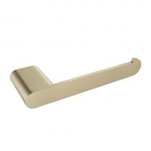 ICO Bath V4020-BGL - Flow Toilet Paper Holder - Brushed Gold Light (LH Post)