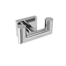 ICO Bath V62223 - Crater Double Towel Hook - Chrome