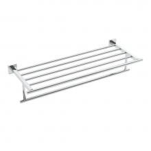 ICO Bath V66723 - Heat Towel Shelf With Bar - Chrome