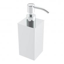 ICO Bath V92343 - Freestanding 220ml Soap Dispenser - Chrome