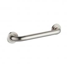 ICO Bath V94134 - 12'' Round Grab Bar - Brushed Nickel