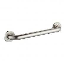 ICO Bath V94144 - 18'' Round Grab Bar - Brushed Nickel