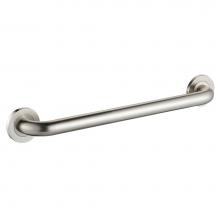 ICO Bath V94154 - 24'' Round Grab Bar - Brushed Nickel