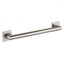 ICO Bath V94354 - 24'' Crater Grab Bar - Brushed Nickel