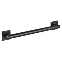 ICO Bath V94355 - 24'' Crater Grab Bar - Matte Black