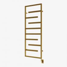 ICO Bath E92808 - 23.5''x64'' Vasto Electric Plug-In Towel Warmer - PVD Brushed Gold