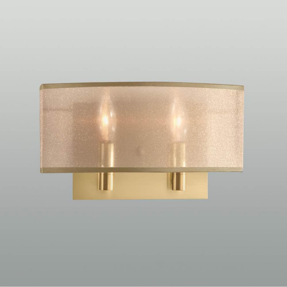Ghost Double Sconce - Black