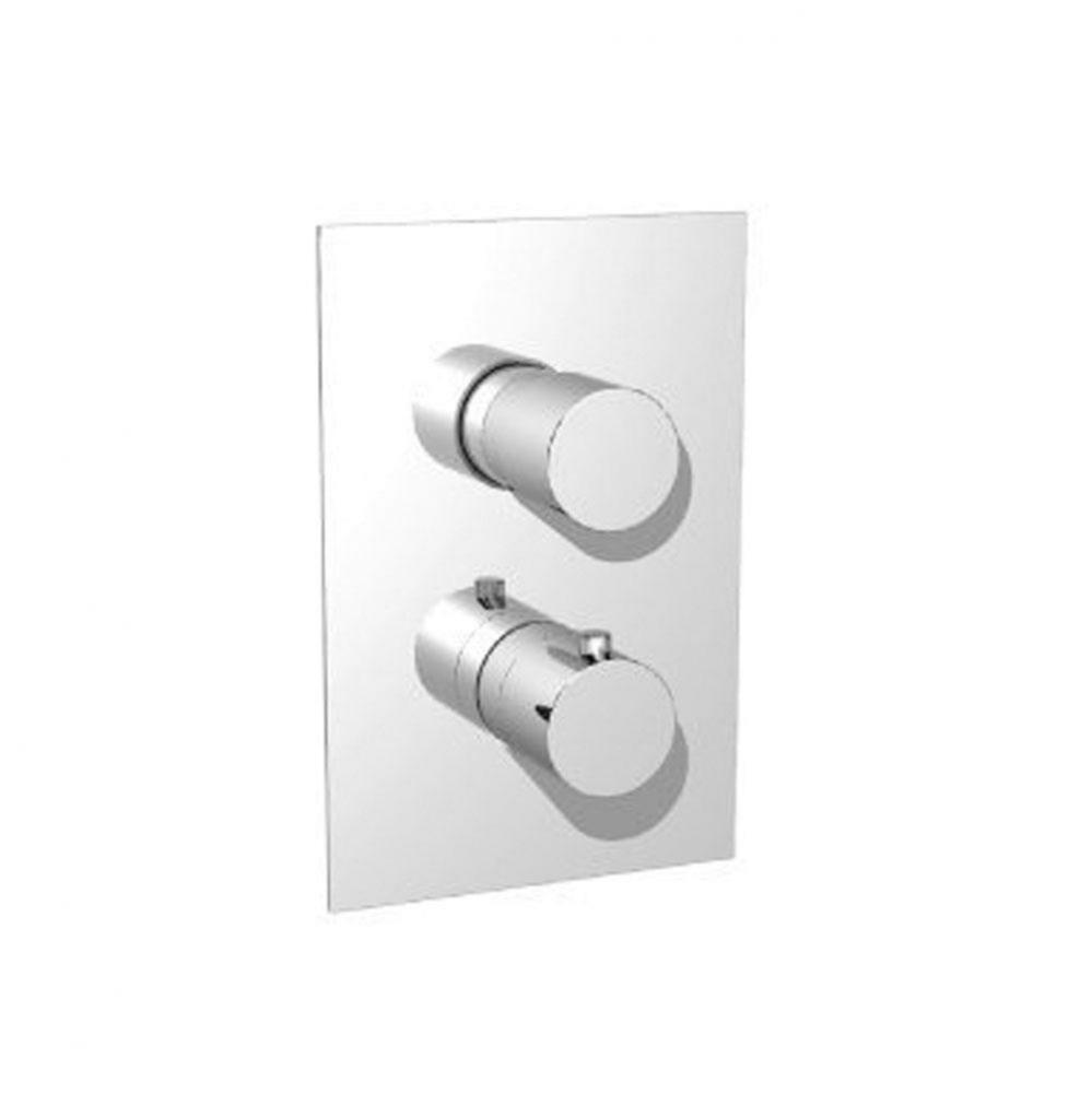 3/4 '' Thermostatic Valve & Trim - With 2-Way Diverter - 2 Output