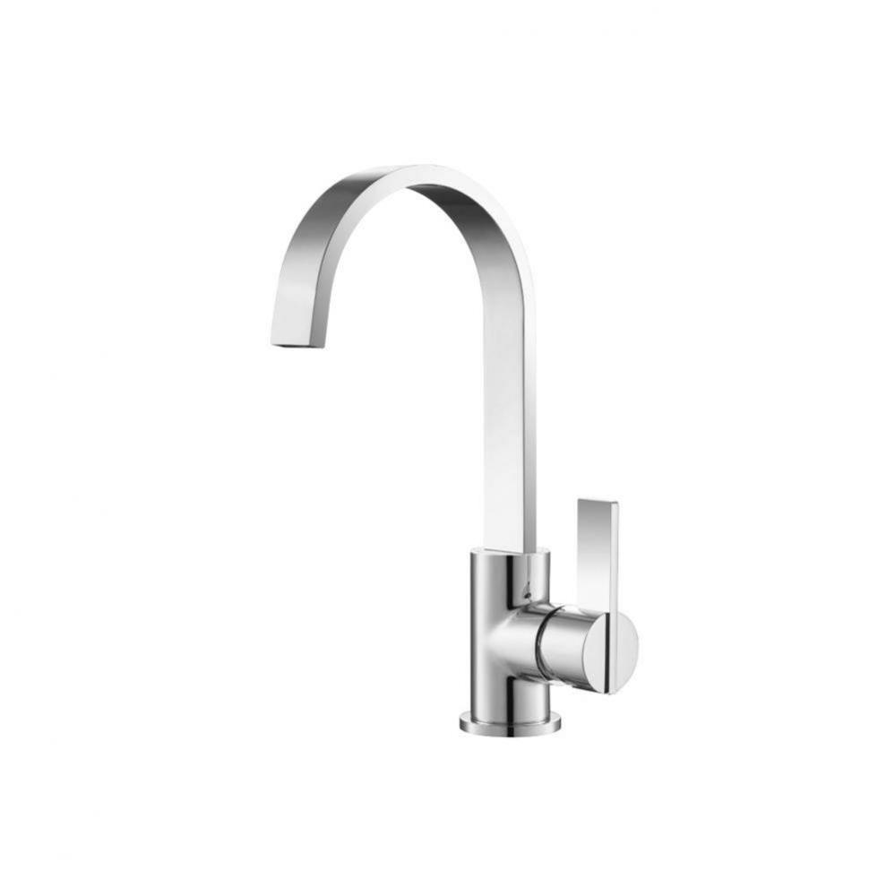 Single Hole Bathroom Faucet - With Swivel Spout